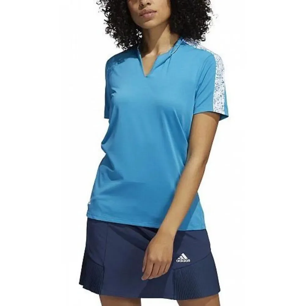 $60 adidas printed polo size medium m10